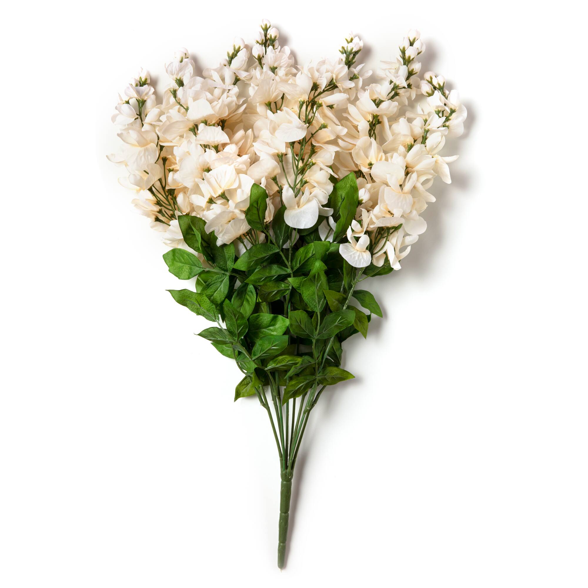 8 Pack: 17" Cream Wisteria Bush by Ashland®